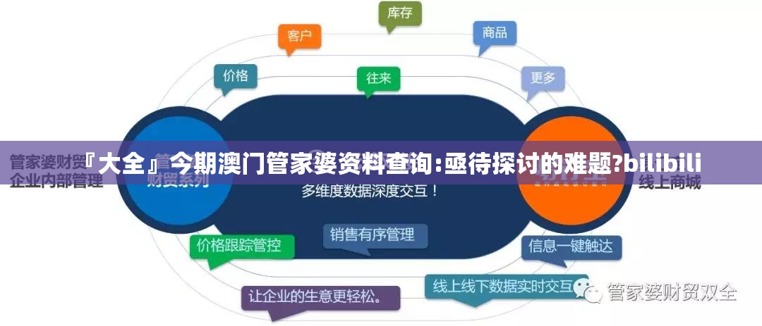 『大全』今期澳门管家婆资料查询:亟待探讨的难题?bilibili